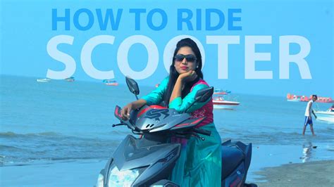 How To Ride A Scooter For Beginners In 3 Days Yamaha Ray Zr Street