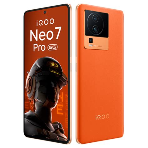 IQOO Launches Neo 7 Pro Dual Chip Power With Snapdragon 8 Gen 1