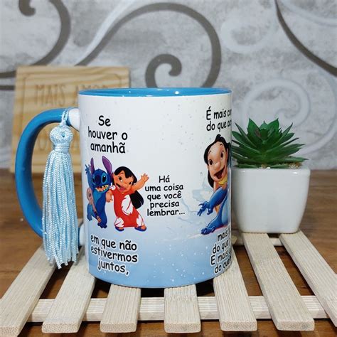 Caneca Lilo E Stitch Amizade Se Houver O Amanha Shopee Brasil