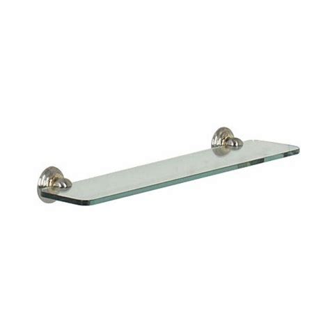 Alno A Pc Gld Embassy Traditional Glass Shelf With Brackets