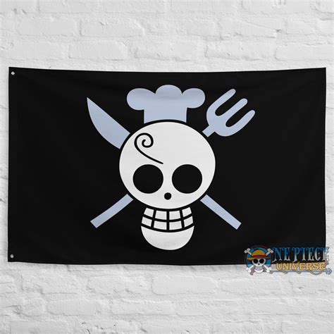 Sanji Jolly Roger (Cook Pirate Flag) Amazing Gift | One Piece Universe ...