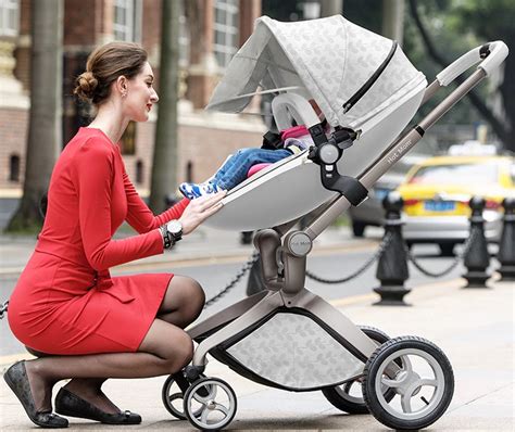 Baby Stroller 3 In 1 High Landscape Stroller With Bassinet In 2019