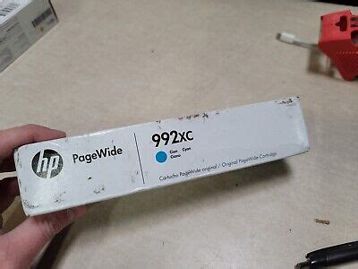 SEALED HP 992XC M0K07XC Cyan Ink Cartridge Pagewide 2025 EBay