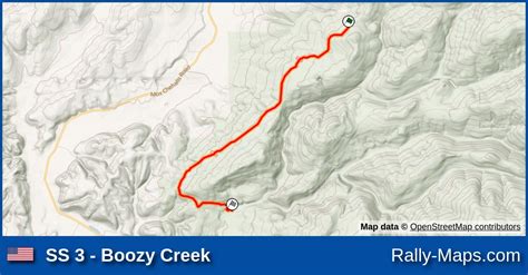 Ss 3 Boozy Creek Stage Map Wild West Divisional Pro Rally 1984 🌍