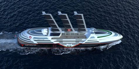 This Electric Cruise Ship Will Use Three Giant Retractable Solar Panels