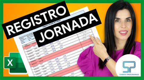 Plantilla Para Registro De Jornada Laboral En Excel Gratis