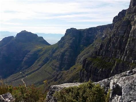 Platteklip Gorge Hiking Route On Table Mountain South Africa