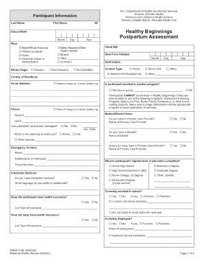 Form Nc Dhhs Fill Online Printable Fillable Blank Pdffiller