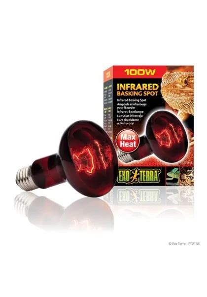 Iluminaci N Reptiles Exo Terra Infrared Basking Spot W