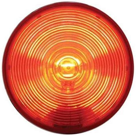 4 Inch Red Round Stop Turn And Tail Light 4 State Trucks