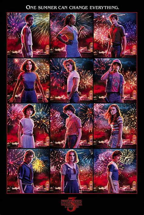 Buy Stop Online Stranger Things Tv Show Characters Grid