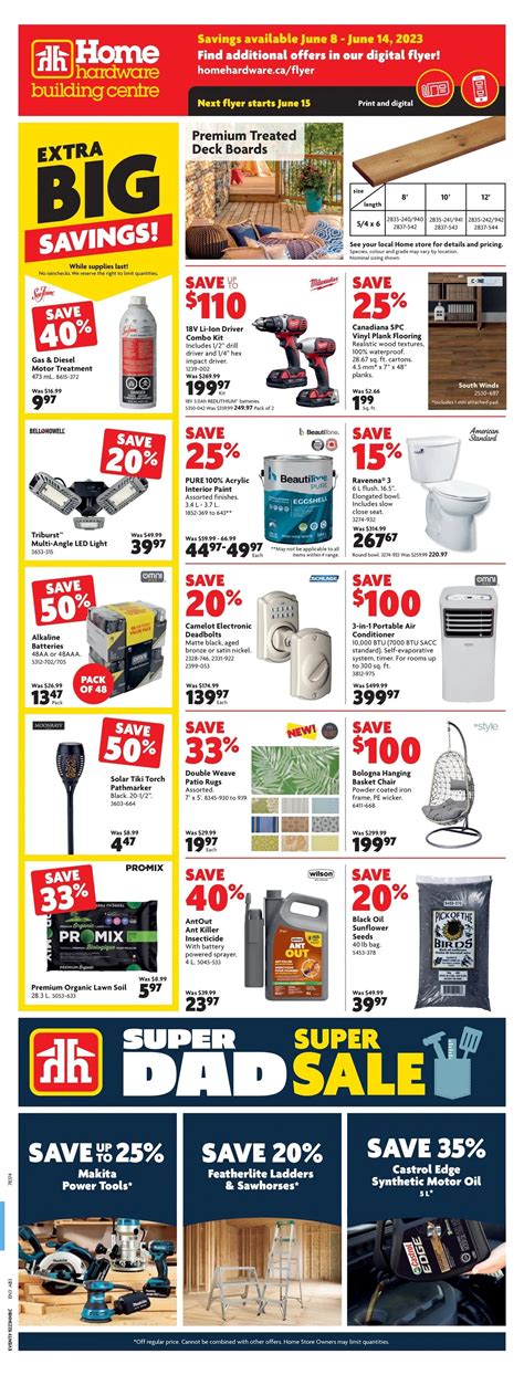 Home Hardware Building Centre Ab Flyer June To