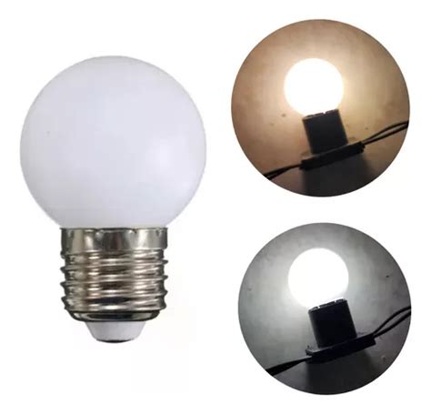 Kit Lampada Led Bolinha E G V V Abajur Espelho