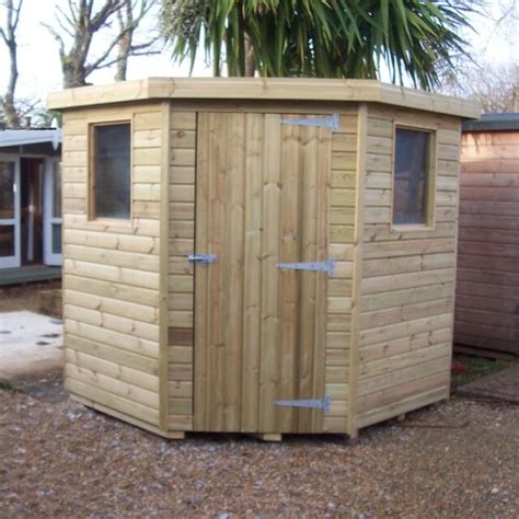 Vertigrow Hovingham Corner Shed Vertigrow Garden Buildings York