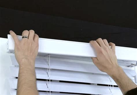 How To Install A Slot Valance Clip For Wood And Faux Wood Blinds Fix My Blinds