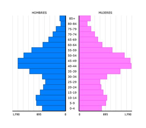 Cómo se analiza una pirámide de población La población