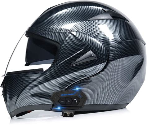 Casque De Moto Modulable Bluetooth Int Gr Ece Homologu Casque Moto