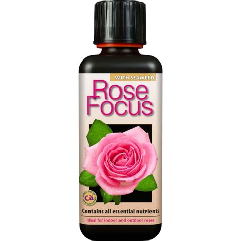 Growth Technology Rose Focus 300ml (Rose Fertilizer, Baja Ros, NPK ...