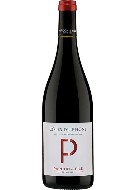 Pardon Fils Cotes Du Rhone Rouge Total Wine More