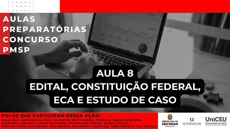 Aula 8 Edital Constituição Federal ECA e Estudo de Caso 11 01