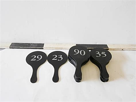 8000103 Auction Bidding Paddles ( 33cm x 17 ) x 29 – Stockyard Prop and ...