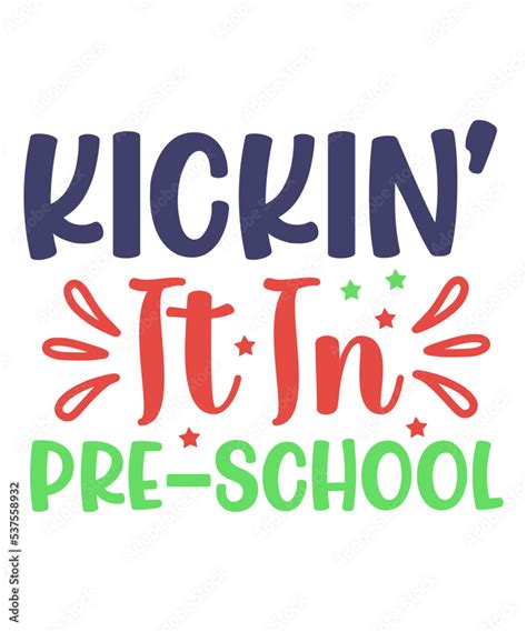 Back To School Svg Teacher Svg First Day Of School Kindergarten Svg