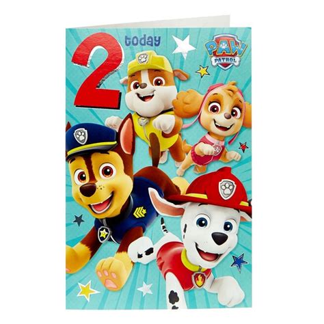 Paw Patrol Cards For Kids Paw Patrol Birthday Ts And More For Sale