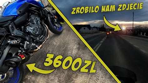 MotoVlog 7 Nowy Akrapovic w MT07 Zepsuty Fotoradar zrobił nam