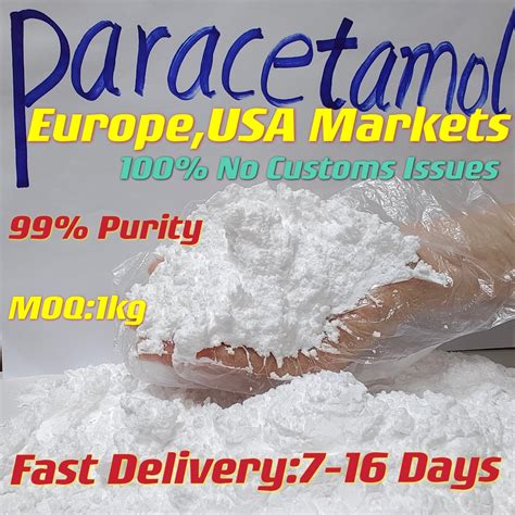 100 Safe Customs Clearance 99 Purity Paracetamol Acetaminophen