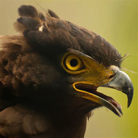 Cómo se compara el águila crestada con otras especies de águilas