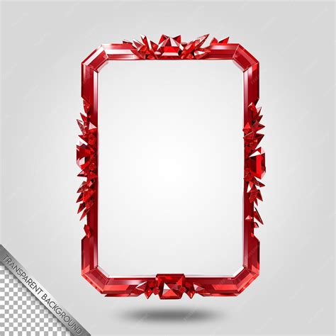 premium psd picture frame transparent background