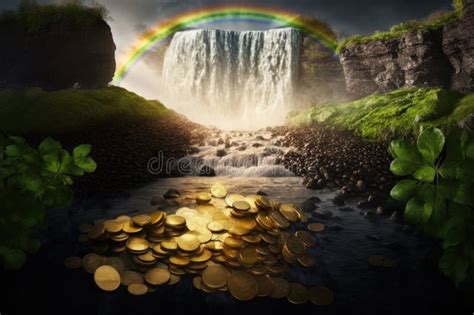 Leprechaun Gold For St Patrick S Day Stock Illustration Illustration