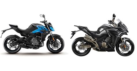 Motorrad Vergleich Cfmoto Nk Vs Zontes X