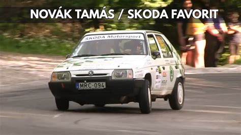 Novák Tamás Skoda Favorit Sopia Net Hegyiszlalom 2022