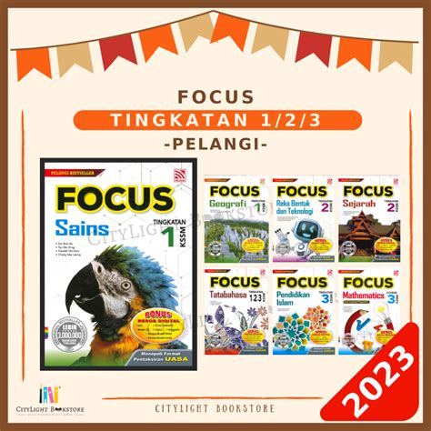 Citylight Buku Rujukan Focus Kssm Tingkatan