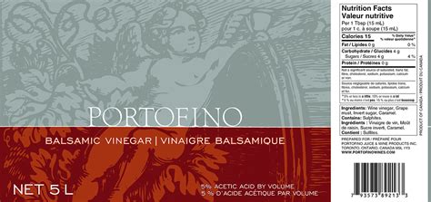 Balsamic Vinegar Portofino