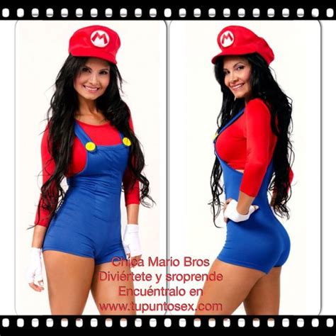 Disfraz De Mario Bros Para Mujeres Disfraces Sensuales Y Femeninos