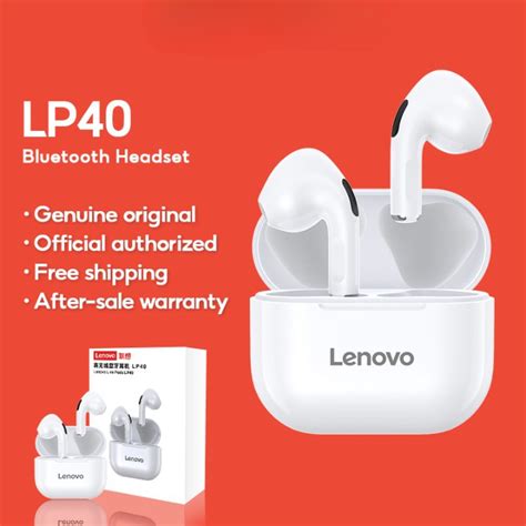 Mua Tai Nghe Bluetooth Lenovo Lp40 Pro Bluetooth 51 Có Chất Lượng âm Thanh Tốt Và Tích Hợp