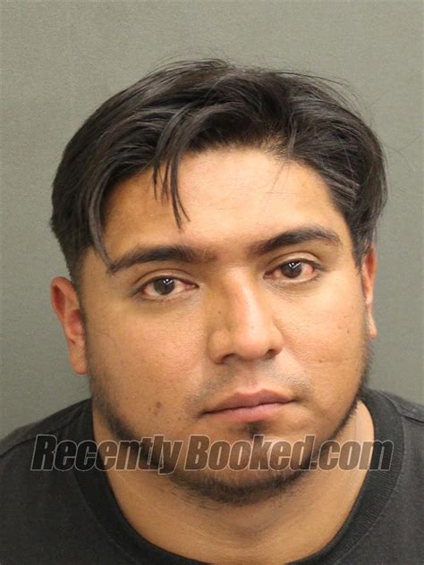 Recent Booking Mugshot For Luis Barriga Sanchez In Orange County Florida