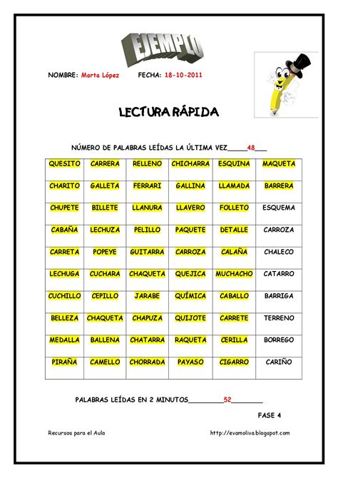 Cuaderno Para Mejorar La Lectura Lectura Rápida 47 Imagenes Educativas