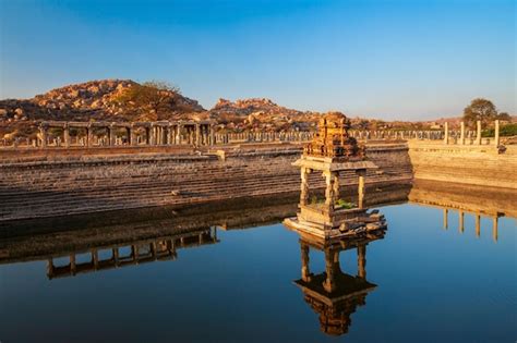 Premium Photo | Hampi Vijayanagara Empire monuments India