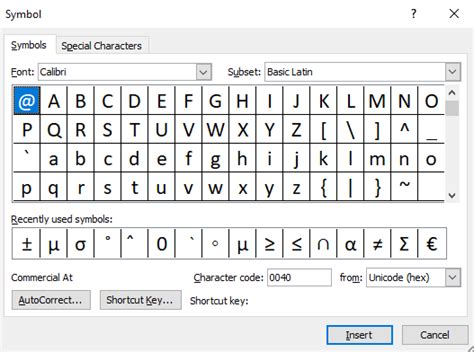 @ At Symbol Text (Meaning, Type on Keyboard, Copy & Paste) - Symbol Hippo