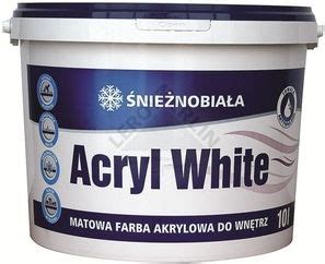 Farba Nie Ka Akrylowa Acryl White Bia Y L Mat Opinie I Ceny Na