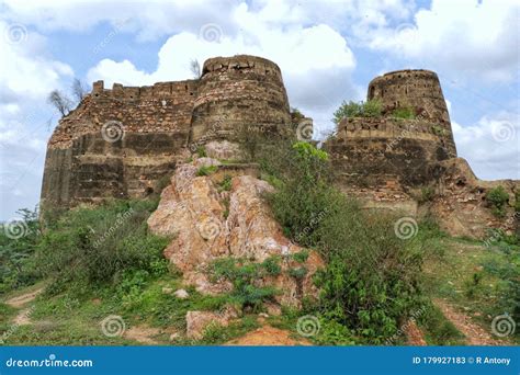 Fort In Gwalior City Called As Gibralter Is Oldest Forts In India Is A