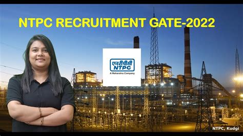 NTPC RECRUITMENT THROUGH GATE 2022 YouTube