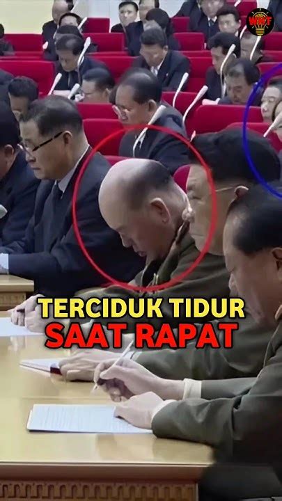 Panglima Militer Korea Utara Tertidur Saat Rapat Ri Myong Su Youtube