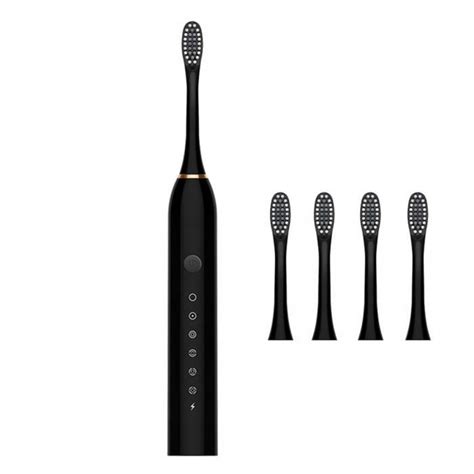 Brosse à dents electrique rechargeable sans fil pour adultes Etanche 6