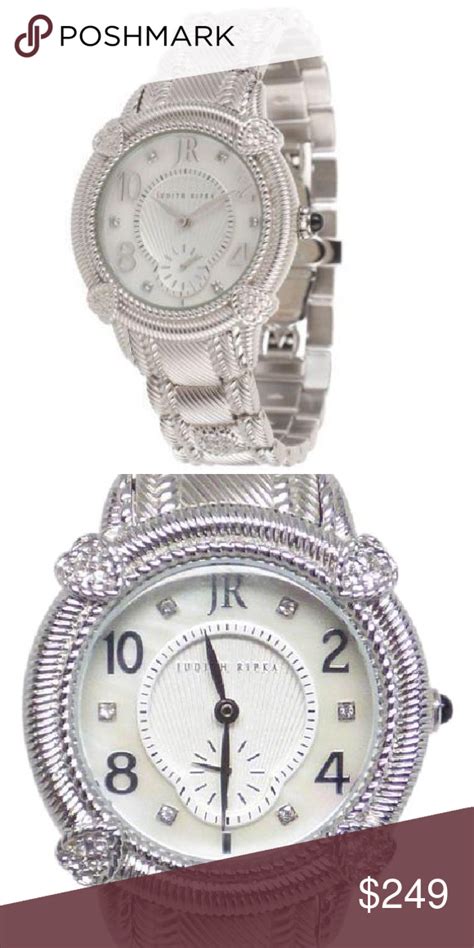 Judith Ripka Watch Swarovski Earrings Drop Fashion Jewelry Kate