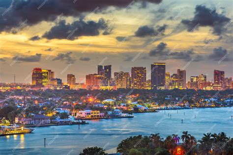 Premium Photo Fort Lauderdale Florida Usa Skyline