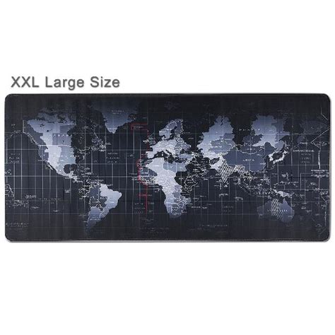 World Map Xxl Mouse Pad Portable Large Desk Pad In South Africa